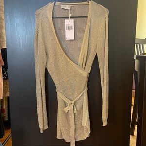 LIONESS NWT 🦁⭐️ gold dress !!!